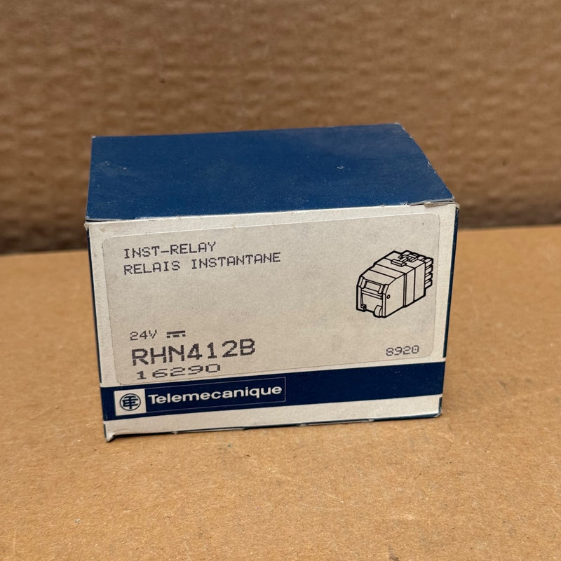 Telemecanique – RHN412B – Harmony RHN Plug-in Relay (4 C/O, 24V DC, 5A)
