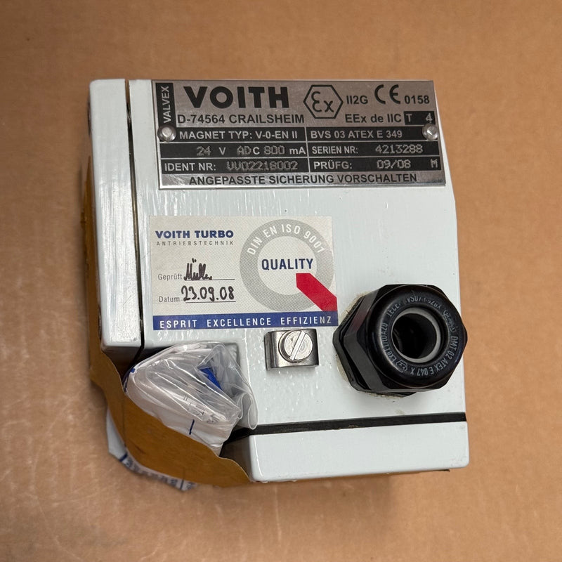 Voith Turbo – VV02218002 (V-0-EN II) – Explosion-Proof Solenoid / Actuator Coil