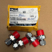 1PCs Parker – M10MSC1/2R-316 – A-LOK Double-Ferrule 10mm Tube to 1/2Inch Male