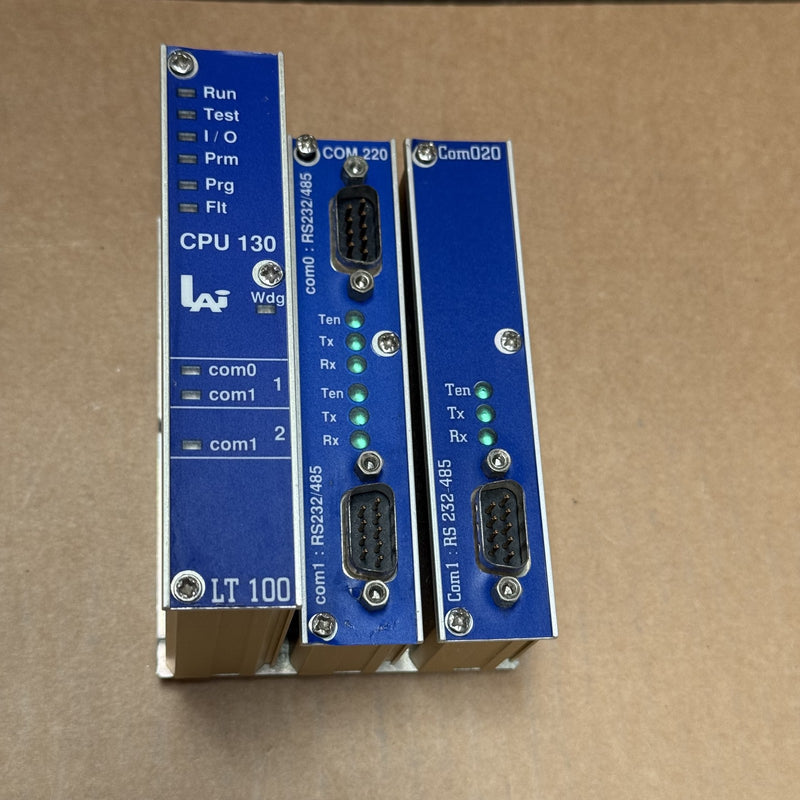 LAJ – LT100 CPU130 + COM220 + COM020 – Modular PLC System