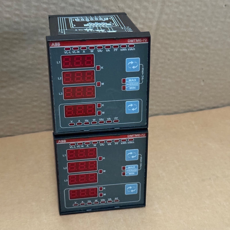 ABB – 2CSG132030R4022 / DMTME-72 – Digital Multimeter / Power Quality Analyzer