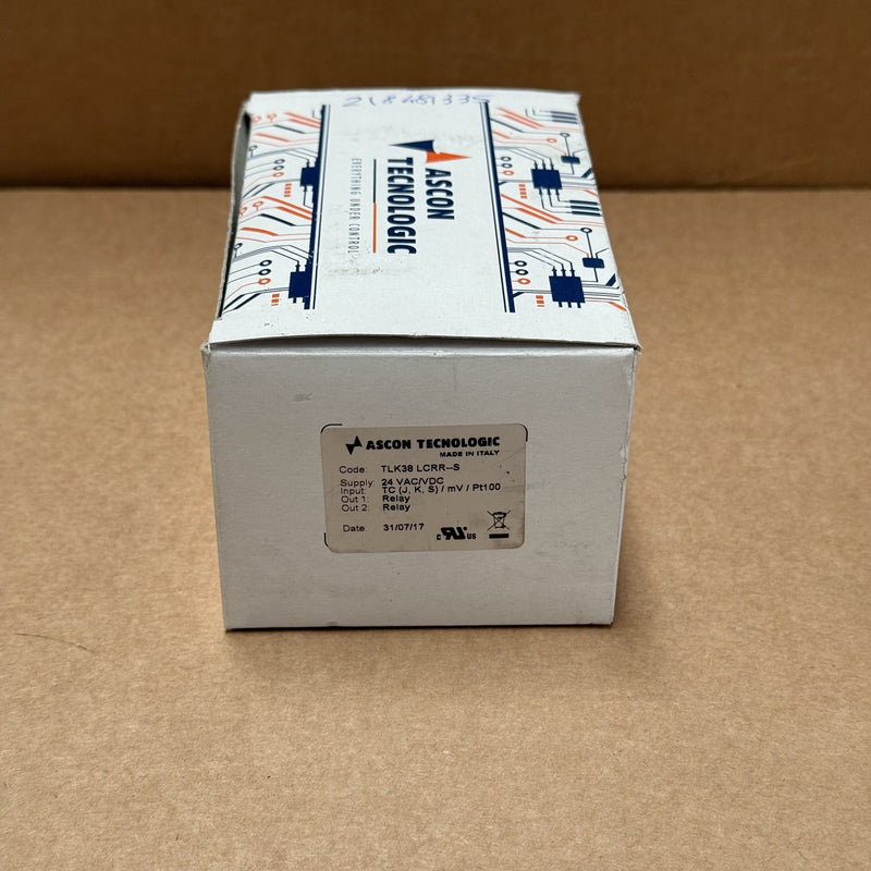 ASCON TECNOLOGIC – TLK38 LCRR-S – Temperature Controller