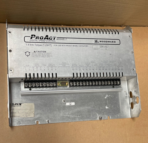 Woodward – ProAct Model I – Digital Speed Control for Actuator Systems