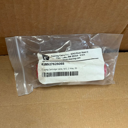 Doering – 82B5276260SS – Normally Open Pilot-Operated Valve (Stainless Steel)
