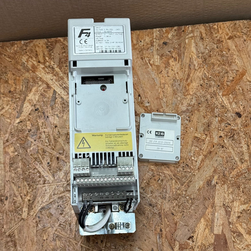 KEB – 07.F4.C1D-1280 – Combivert F4 Frequency Inverter