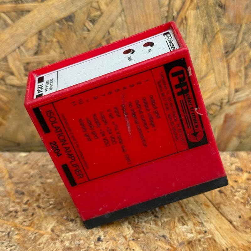 PR Electronics – 2204 / 2204 B2 – Isolation Amplifier / Signal Conditioner