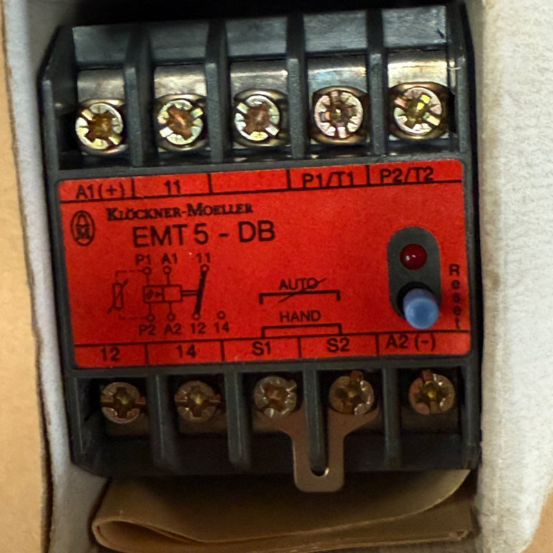 Moeller – EMT5-DB – Thermistor Motor Protection Overload Relay