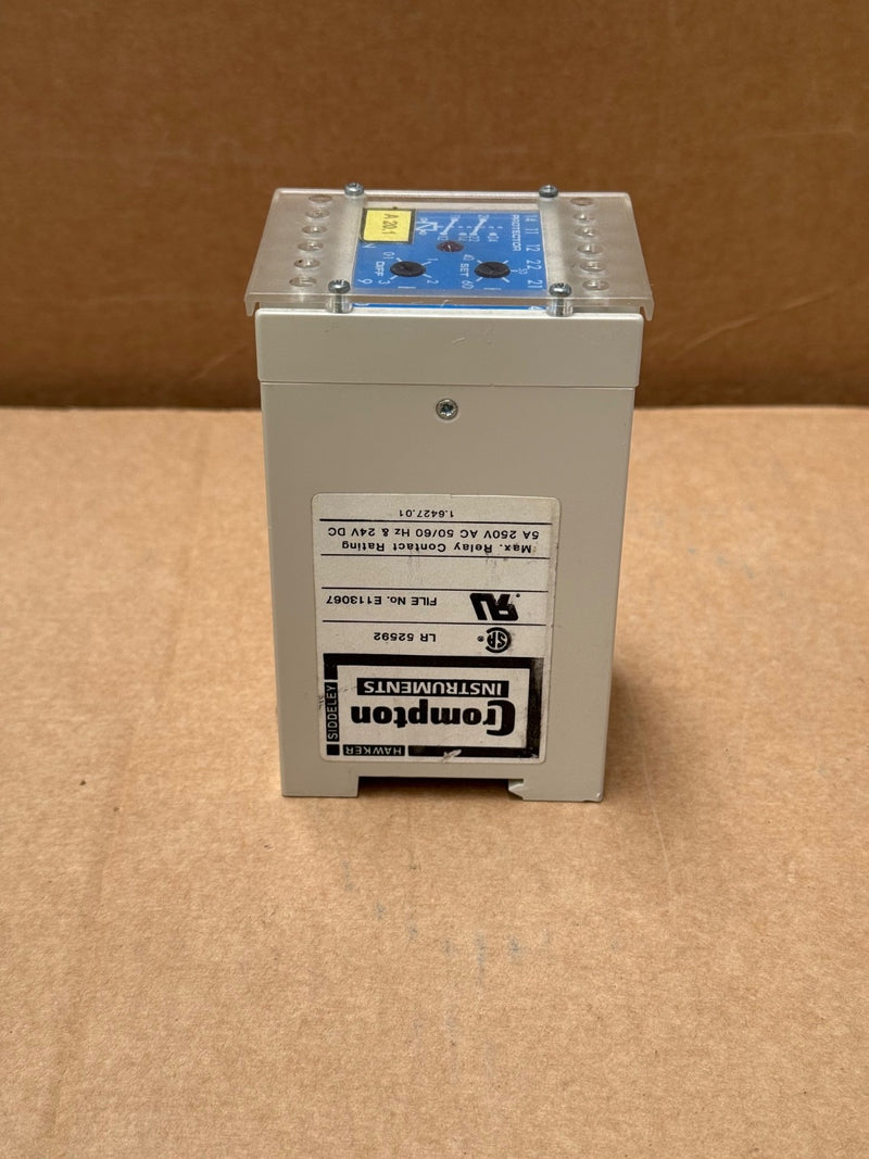 Crompton – 252‑PHOG – Protector Trip Relay, 440 V AC Undervoltage, DIN Mount