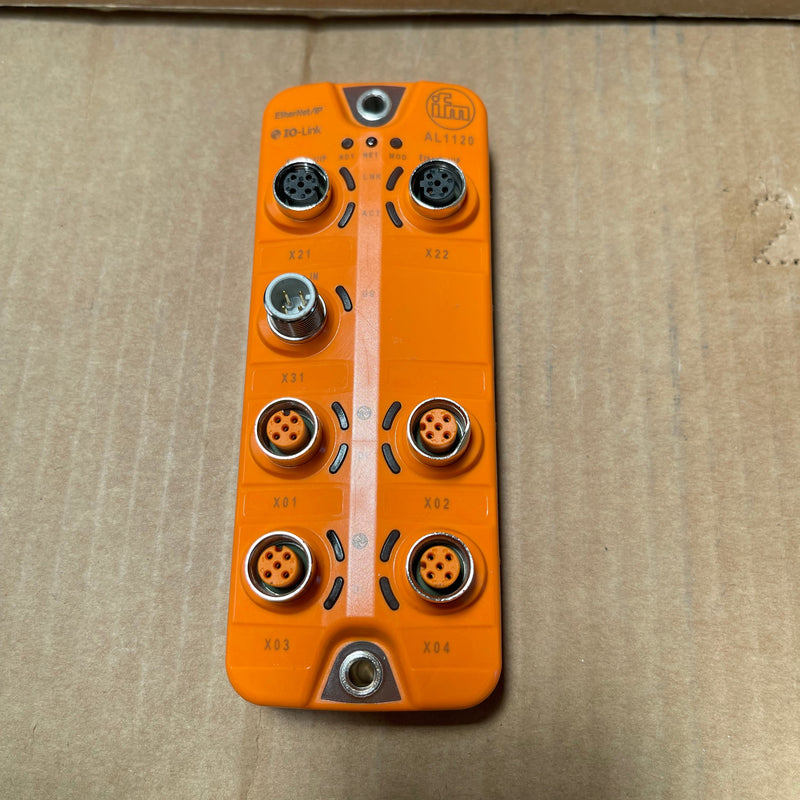 ifm Electronic – AL1120 – IO-Link Master with EtherNet/IP Interface 4-Port IP67