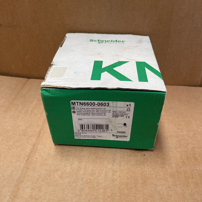 Schneider Electric – MTN6600-0603 – Merten KNX Energy Meter 3-Phase, 3× 230 V
