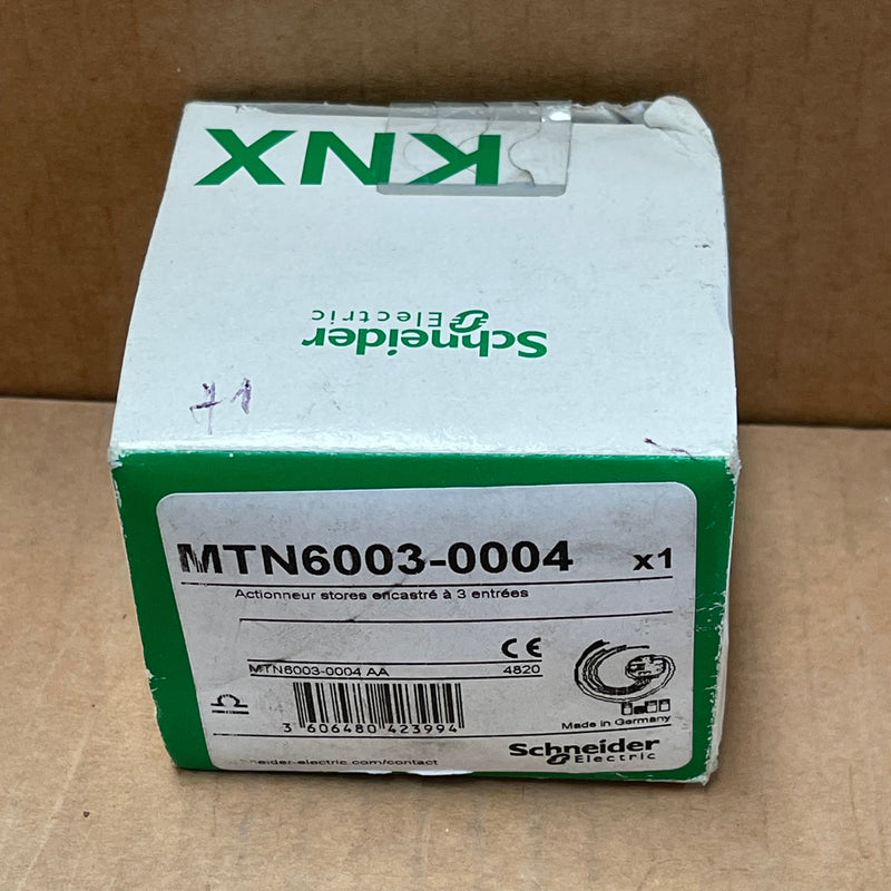 Schneider Ekectric KNX - MTN6003-0004 - KNX blind actuator FM with 3 inputs