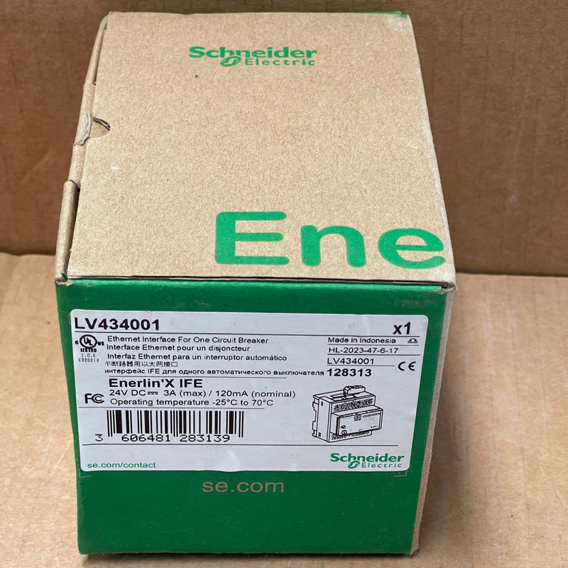 Schneider Electric Enerlin'X IFE LV434001 Ethernet Interface