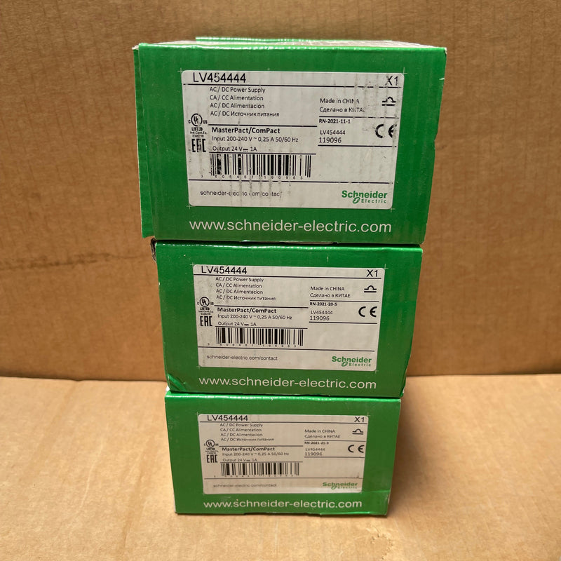 Schneider Electric – LV454444 – External Power Supply Module 200-240VAC → 24VDC