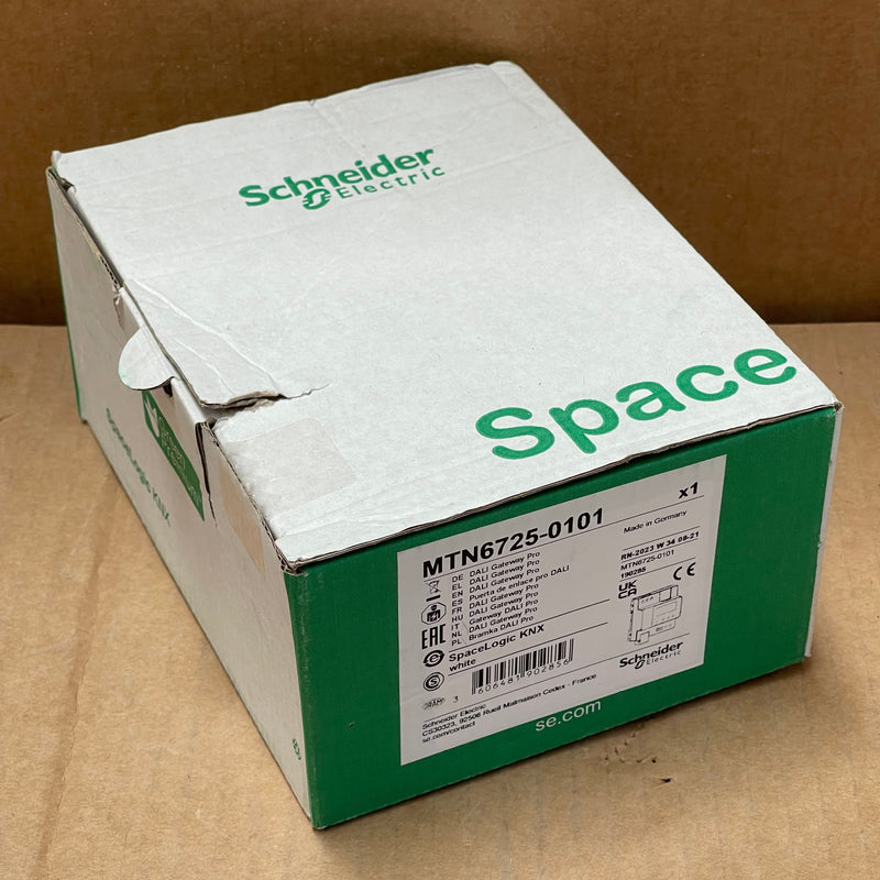 Schneider Electric, MTN6725-0101, SpaceLogic KNX white  DALI Gateway Pro