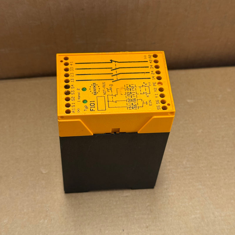 Tesch – F101x04 – Emergency Stop Safety Relay 07400004