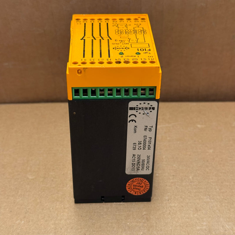 Tesch – F101x04 – Emergency Stop Safety Relay 07400004