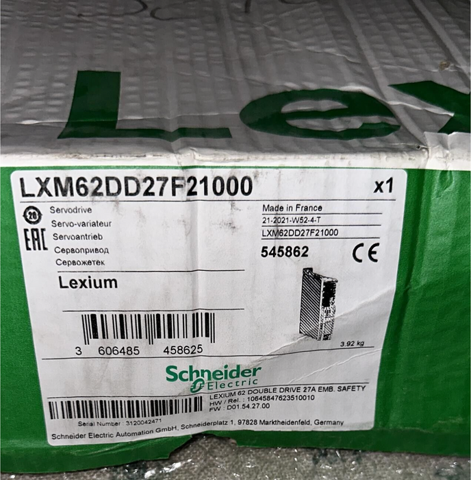 Schneider Electric LXM62DD27F21000